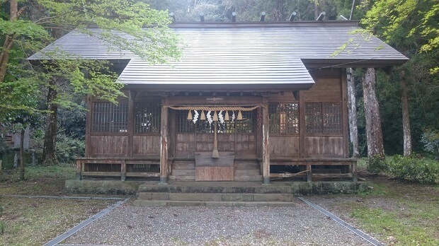 中村大神宮の拝殿