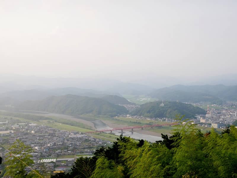 香山寺 360度眺望景観